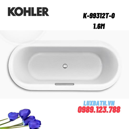Bồn tắm Kohler K-99312T-0 gang tráng men