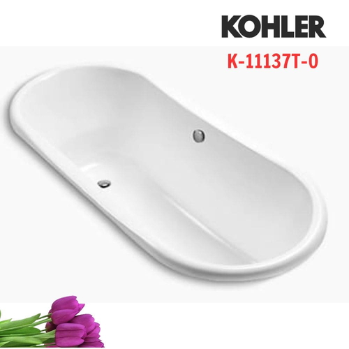 Bồn tắm xây ngâm Kohler K-11137T-0 Sapphire