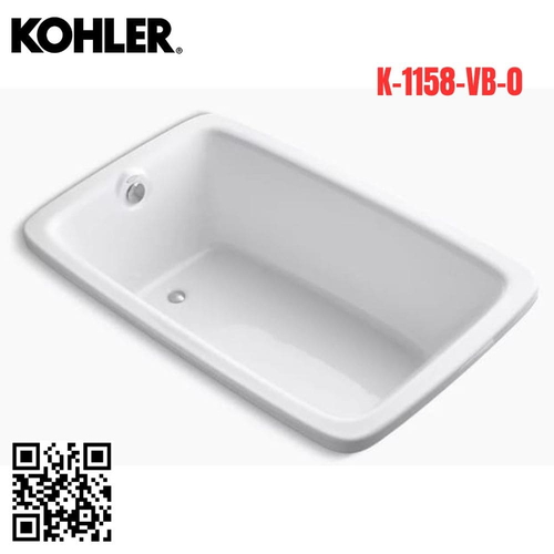 Bồn tắm Kohler K-1158-VB-0 Bancroft nhựa
