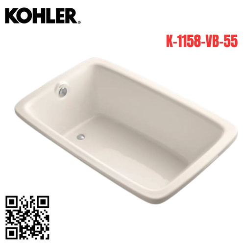 Bồn tắm Kohler K-1158-VB-55 Bancroft nhựa