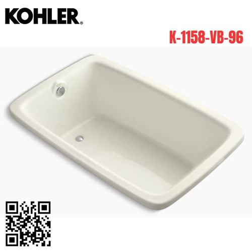 Bồn tắm Kohler K-1158-VB-96 Bancroft nhựa