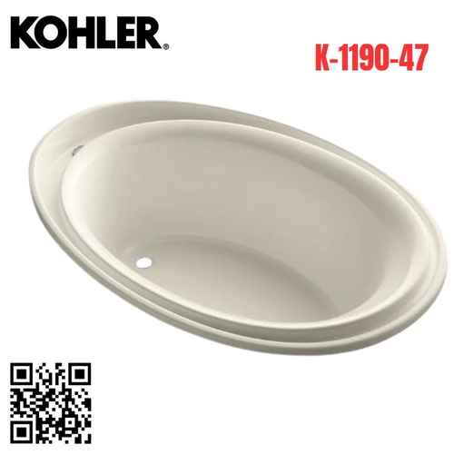 Bồn tắm Kohler K-1190-47 Purist nhựa