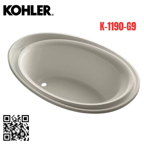 Bồn tắm Kohler K-1190-G9 Purist nhựa