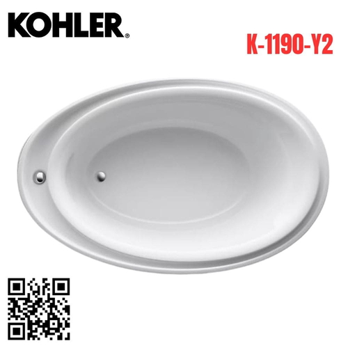 Bồn tắm Kohler K-1190-Y2 Purist nhựa