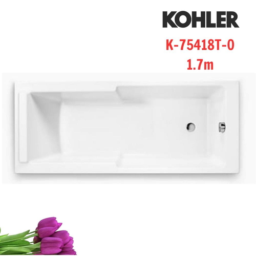 Bồn tắm xây ngâm Kohler K-75418T-0 Struktura