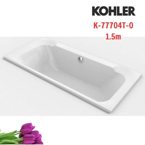 Bồn tắm xây ngâm Kohler K-77704T-0 Doble