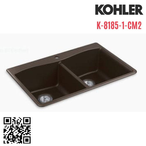 Chậu rửa bát Kohler K-8185-1-CM2 2 hố