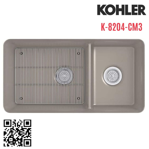 Chậu rửa bát Kohler K-8204-CM3 2 hố