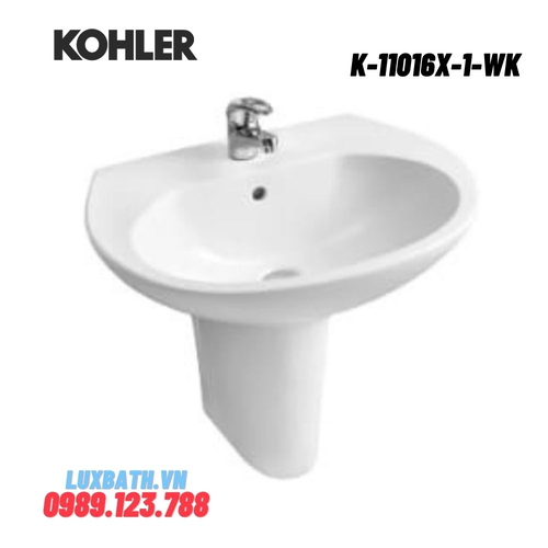 Chậu rửa lavabo Kohler K-11016X-1-WK treo tường