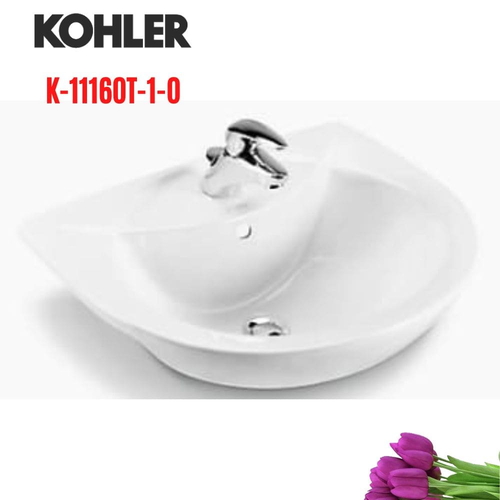 Chậu rửa lavabo treo tường Kohler K-11160T-1-0