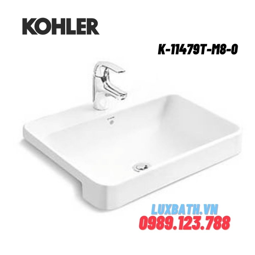 Chậu rửa lavabo Kohler K-11479T-M8-0 bán âm