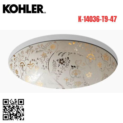 Chậu rửa lavabo treo tường Kohler K-14036-T9-47