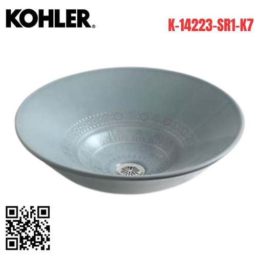 Chậu rửa lavabo treo tường Kohler K-14223-SR1-K7