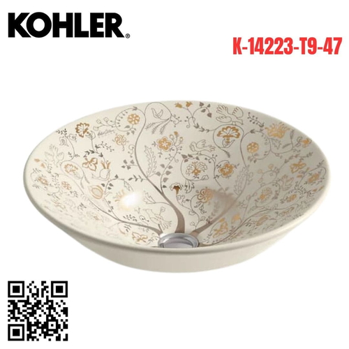 Chậu rửa lavabo treo tường Kohler K-14223-T9-47