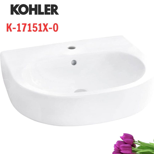 Chậu rửa lavabo Kohler K-17151X-0 treo tường