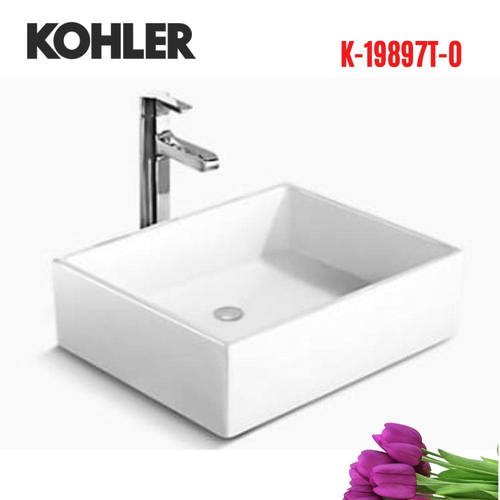 Chậu rửa lavabo treo tường Kohler K-19897T-0