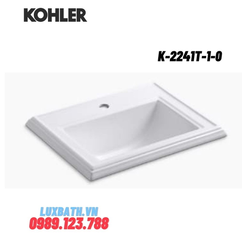 Chậu rửa lavabo Kohler K-2241T-1-0 dương vành
