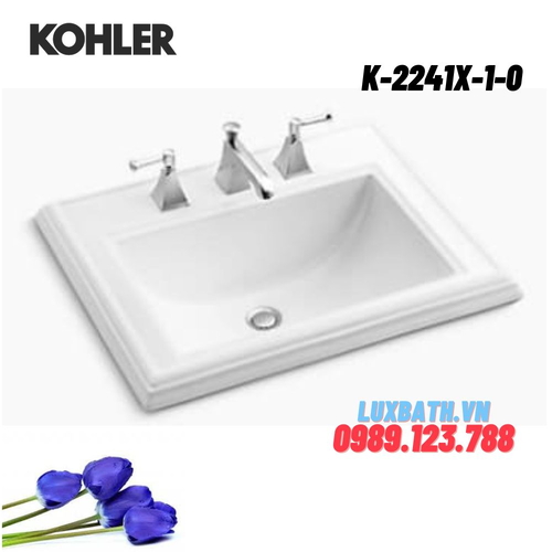 Chậu rửa lavabo Kohler K-2241X-1-0 dương vành