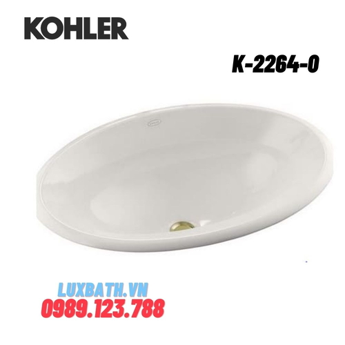 Chậu rửa lavabo Kohler K-2264-0 dương vành