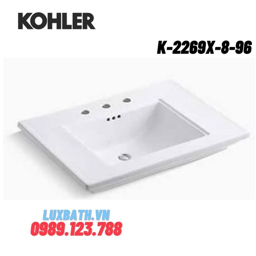 Chậu rửa lavabo Kohler K-2269X-8-96 dương vành