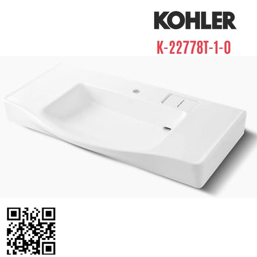 Chậu rửa lavabo treo tường Kohler K-22778T-1-0