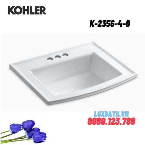 Chậu rửa lavabo Kohler K-2356-4-0 dương vành