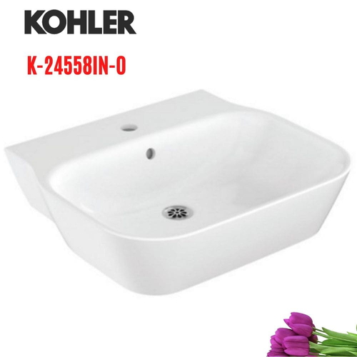 Chậu rửa lavabo Kohler K-24558IN-0 treo tường
