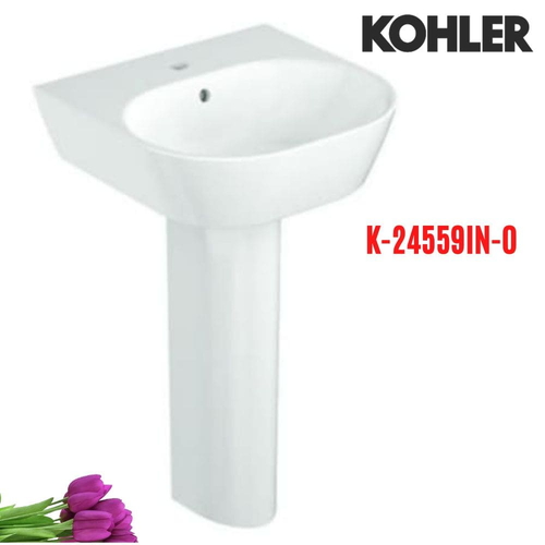 Chậu rửa lavabo Kohler K-24559IN-0 treo tường