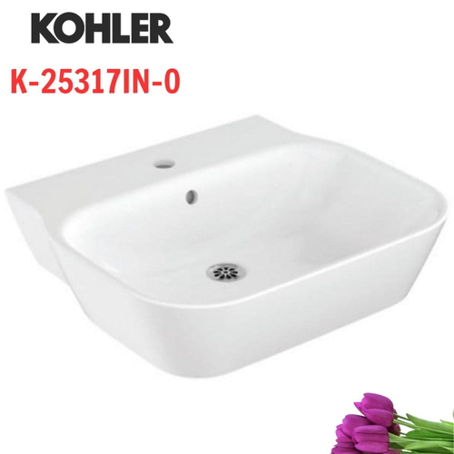 Chậu rửa lavabo Kohler K-25317IN-0 treo tường