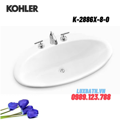 Chậu rửa lavabo Kohler K-2886X-8-0 dương vành