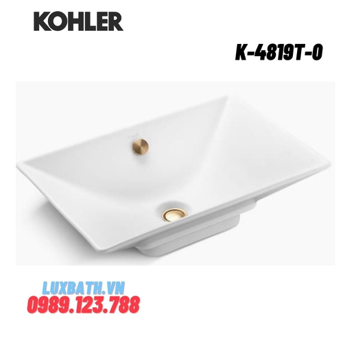 Chậu rửa lavabo treo tường Kohler K-4819T-0