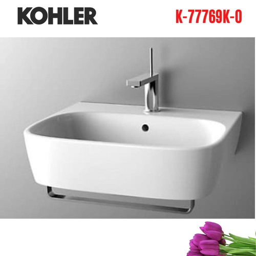 Chậu rửa lavabo Kohler K-77769K-0 treo tường