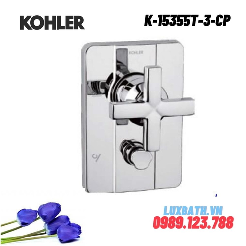 Mặt nạ Kohler K-15355T-3-CP âm tường