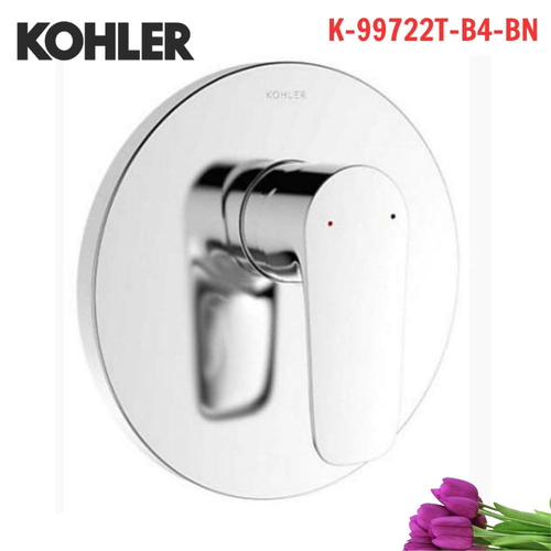 Mặt nạ Kohler K-99722T-B4-BN âm tường 1 chiều Modulo