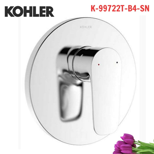 Mặt nạ Kohler K-99722T-B4-SN âm tường 1 chiều Modulo