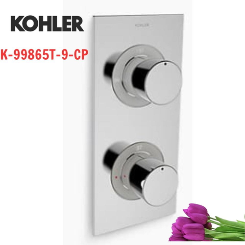 Mặt nạ Kohler K-99865T-9-CP âm tường cảm biến nhiệt 2 chiều