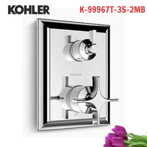 Mặt nạ Kohler K-99967T-3S-2MB cảm biến nhiệt Modulo