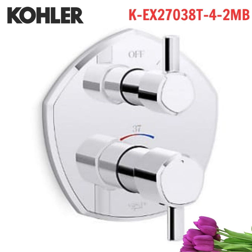 Mặt nạ Kohler K-EX27038T-4-2MB âm tường Modulo
