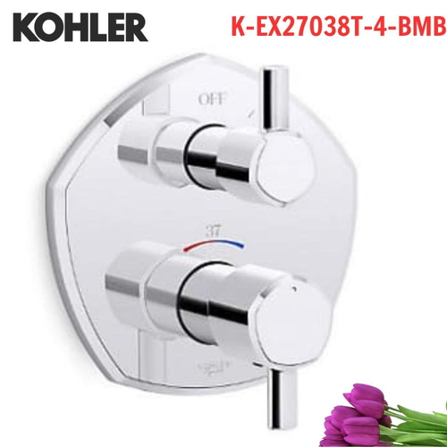 Mặt nạ Kohler K-EX27038T-4-BMB âm tường Modulo