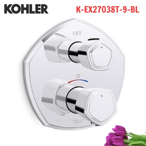 Mặt nạ Kohler K-EX27038T-9-BL âm tường Modulo