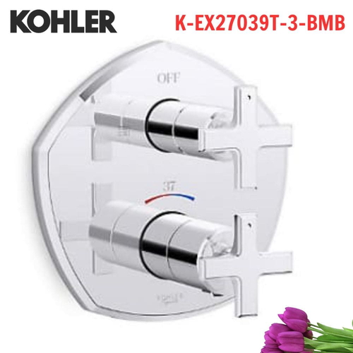 Mặt nạ Kohler K-EX27039T-3-BMB âm tường Modulo