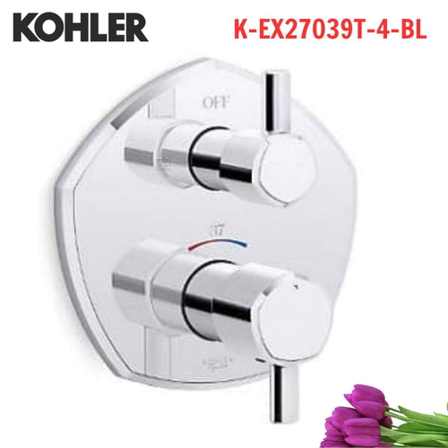 Mặt nạ Kohler K-EX27039T-4-BL âm tường Modulo