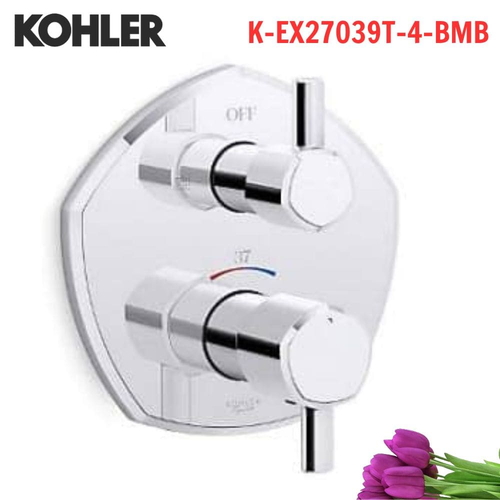 Mặt nạ Kohler K-EX27039T-4-BMB âm tường Modulo