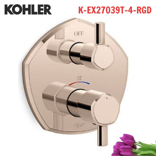 Mặt nạ Kohler K-EX27039T-4-RGD âm tường Modulo