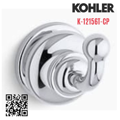 Móc treo quần áo Kohler K-12156T-CP Stillness treo đơn