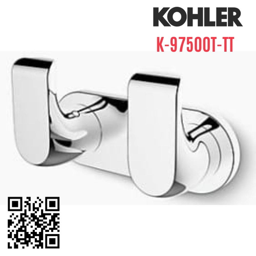 Móc treo quần áo Kohler K-97500T-TT Avid treo đôi