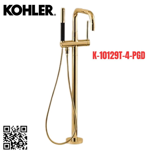 Vòi bồn tắm đặt sàn Kohler K-10129T-4-PGD Mỹ