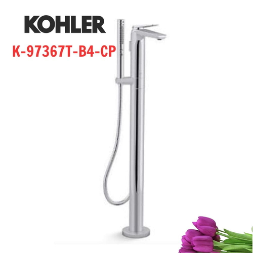 Vòi bồn tắm đặt sàn Kohler K-97367T-B4-CP