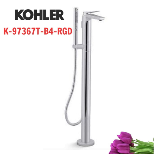 Vòi bồn tắm đặt sàn Kohler K-97367T-B4-RGD