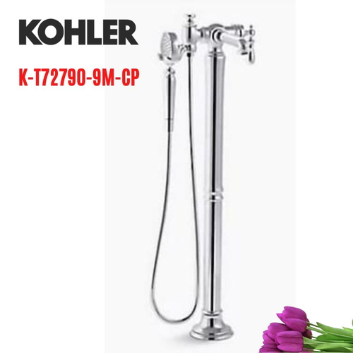 Vòi bồn tắm đặt sàn Kohler K-T72790-9M-CP